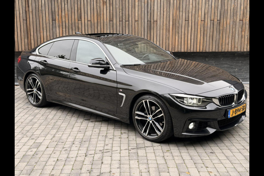 BMW 4 Serie Gran Coupé 418i M Sport Àutomaat | Open dak | LED verlichting | Lederen bekleding | Stoelverwarming | Trekhaak afneembaar | Appl