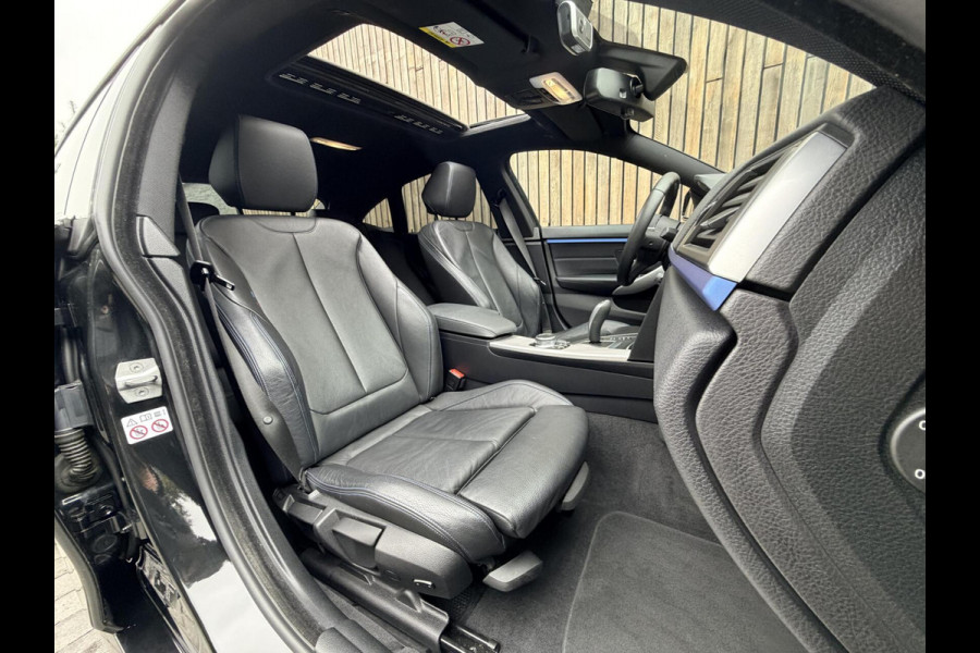 BMW 4 Serie Gran Coupé 418i M Sport Àutomaat | Open dak | LED verlichting | Lederen bekleding | Stoelverwarming | Trekhaak afneembaar | Appl