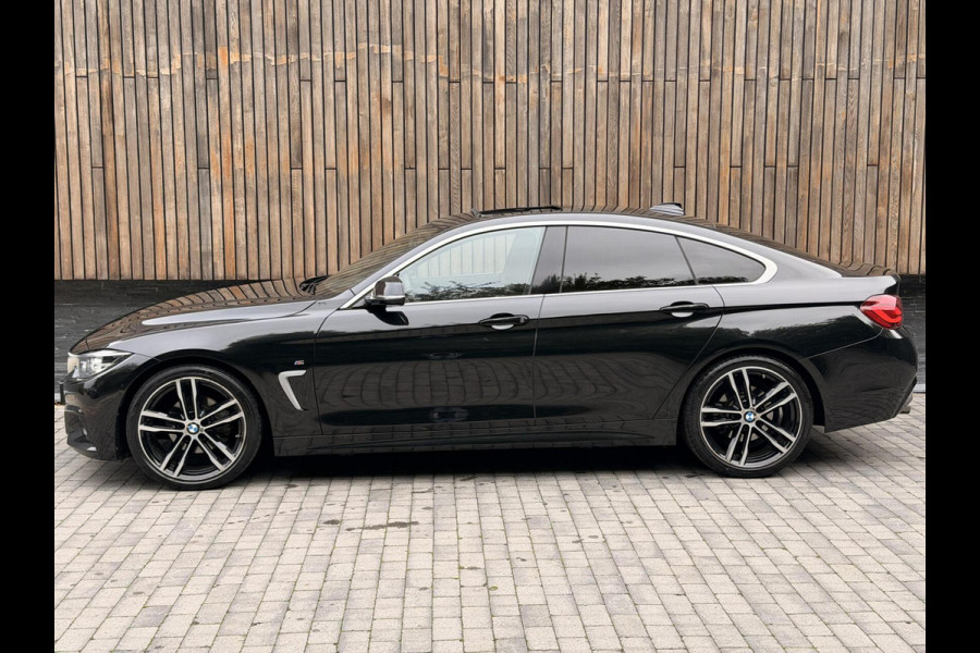 BMW 4 Serie Gran Coupé 418i M Sport Àutomaat | Open dak | LED verlichting | Lederen bekleding | Stoelverwarming | Trekhaak afneembaar | Appl
