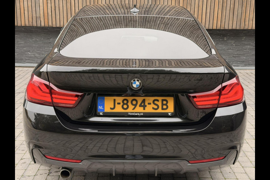 BMW 4 Serie Gran Coupé 418i M Sport Àutomaat | Open dak | LED verlichting | Lederen bekleding | Stoelverwarming | Trekhaak afneembaar | Appl