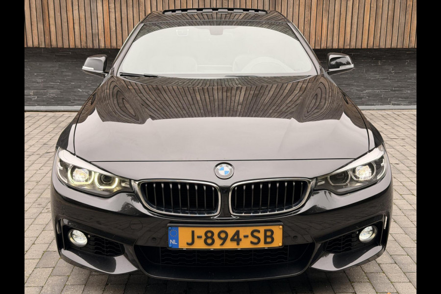BMW 4 Serie Gran Coupé 418i M Sport Àutomaat | Open dak | LED verlichting | Lederen bekleding | Stoelverwarming | Trekhaak afneembaar | Appl