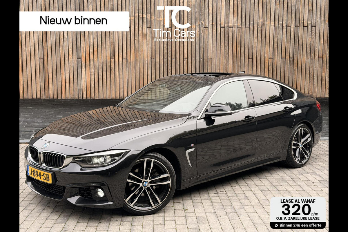 BMW 4 Serie Gran Coupé 418i M Sport Àutomaat | Open dak | LED verlichting | Lederen bekleding | Stoelverwarming | Trekhaak afneembaar | Appl BMW 4 Serie Gran Coupé 418i M Sport Àutomaat | Open dak | LED verlichting | Lederen bekleding | Stoelverwarming | Trekhaak afneembaar | Appl