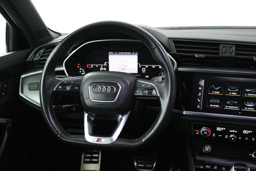 Audi Q3 35 TFSI S Line Pro Line S (DIGITALE COCKPIT, ACHTERUITRIJCAMERA, STOELVERWARMING, PARKEERSENSOREN, AUTOMAAT)