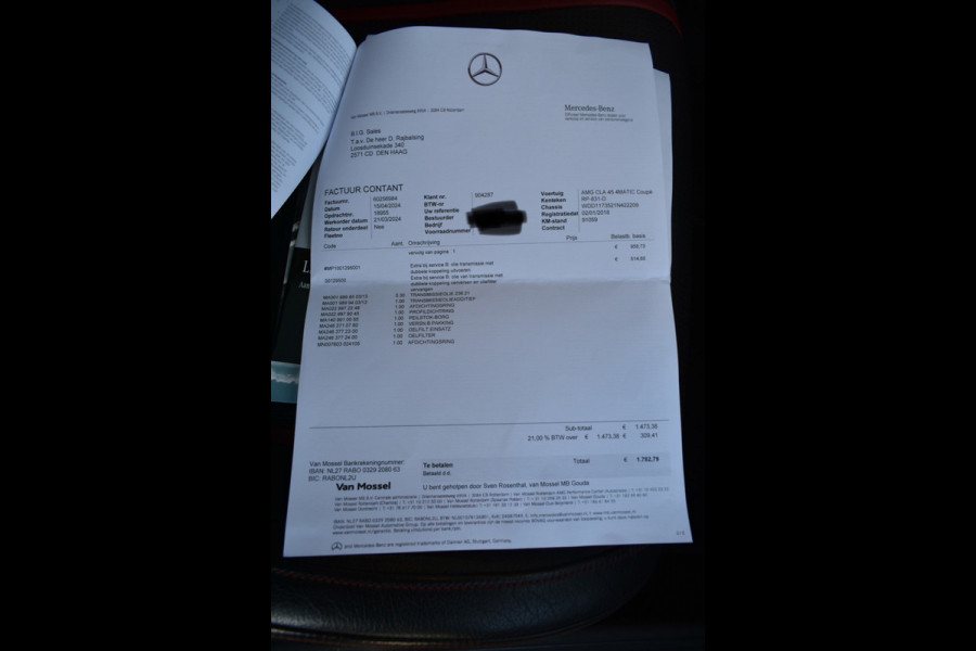 Mercedes-Benz CLA-Klasse AMG 45 4MATIC