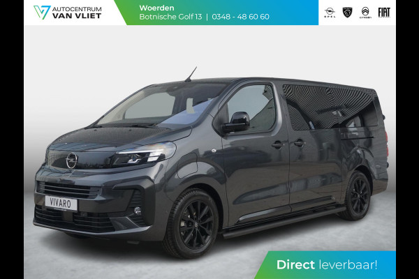 Opel Vivaro Electric 75 kWh Dubbele Cabine | 2x schuifdeur | Surround View NAV Pakket | Winterpakket | Exterieur pakket | Comfort Pakket  | Betimmering | LM velgen | RVS sidebars | Full Eco LED verlichting | rijklaarprijs
