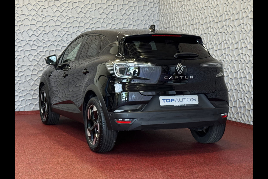 Renault Captur 1.3 MILD HYBRID 160 TECHNO CAMERA 18''LMV STOEL/STUUR .VERW PURE VISION LED 10'' R-LINK NAVI 04/2025 EDC-automaat (Efficiënt Dual Clutch) 7 Versnellingen 1200KG Trekgewicht