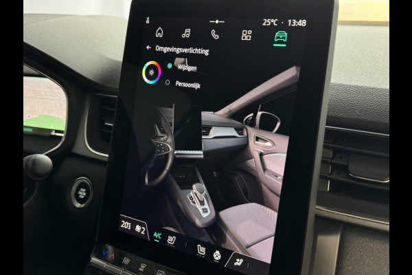 Renault Captur 1.3 MILD HYBRID 160 TECHNO CAMERA 18''LMV STOEL/STUUR .VERW PURE VISION LED 10'' R-LINK NAVI 04/2025 EDC-automaat (Efficiënt Dual Clutch) 7 Versnellingen 1200KG Trekgewicht