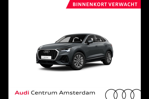 Audi Q3 Sportback 45 TFSI e Business Edition 245pjk | Navigatie | Sportstoelen | 18 inch Lichtmetalen velgen  | Parkeersensoren voor en achter