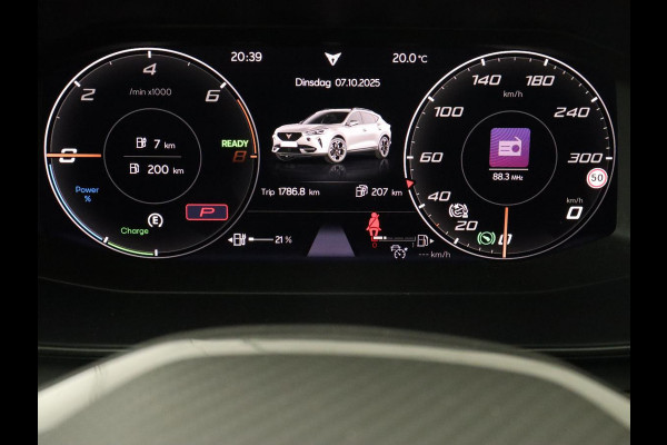 CUPRA Formentor 1.4 e-Hybrid VZ | 245pk | Stoel & stuurverwarming | 360 Camera | Carplay | Adaptive cruise | Navigatie | Sfeerverlichting | Keyless | Full LED | PHEV | Plug In