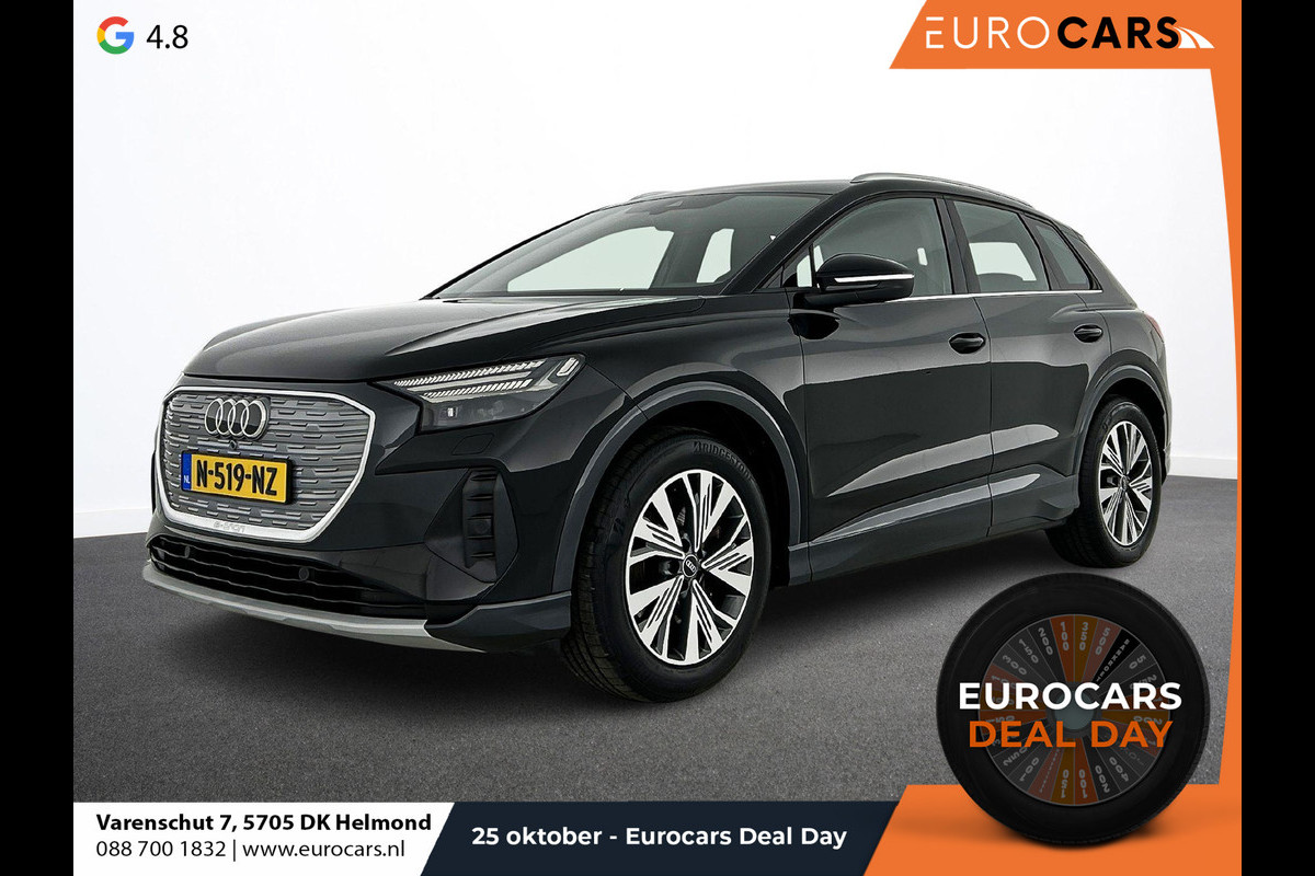 Audi Q4 e-tron 40 Launch edition Advanced 77 kWh Navigatie Apple Carplay/Android Auto Parkeersensoren Cruise Control Elektrische achterklep Ledverlichting Stoelverwarming Virtual Cockpit Climate Control Lichtmetalen velgen Audi Q4 e-tron 40 Launch edition Advanced 77 kWh Navigatie Apple Carplay/Android Auto Parkeersensoren Cruise Control Elektrische achterklep Ledverlichting Stoelverwarming Virtual Cockpit Climate Control Lichtmetalen velgen