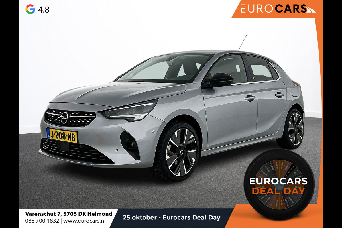 Opel CORSA-E Elegance 50 kWh Navigatie Apple Carplay/Android Auto Camera Parkeersensoren Cruise Control Stoel- en stuurverwarming Climate Control Lichtmetalen velgen Opel CORSA-E Elegance 50 kWh Navigatie Apple Carplay/Android Auto Camera Parkeersensoren Cruise Control Stoel- en stuurverwarming Climate Control Lichtmetalen velgen