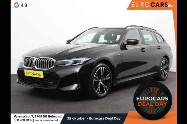 BMW 3 Serie Touring 330e Touring M Sport PHEV Navigatie Climate Control Lichtmetalen velgen LED Virtual Cockpit Parkeersensoren Voor en Achter Achteruitrijcamera Apple carplay/ Andriod auto Stoelverwarming Stuur verwarming Elektrische achterklep