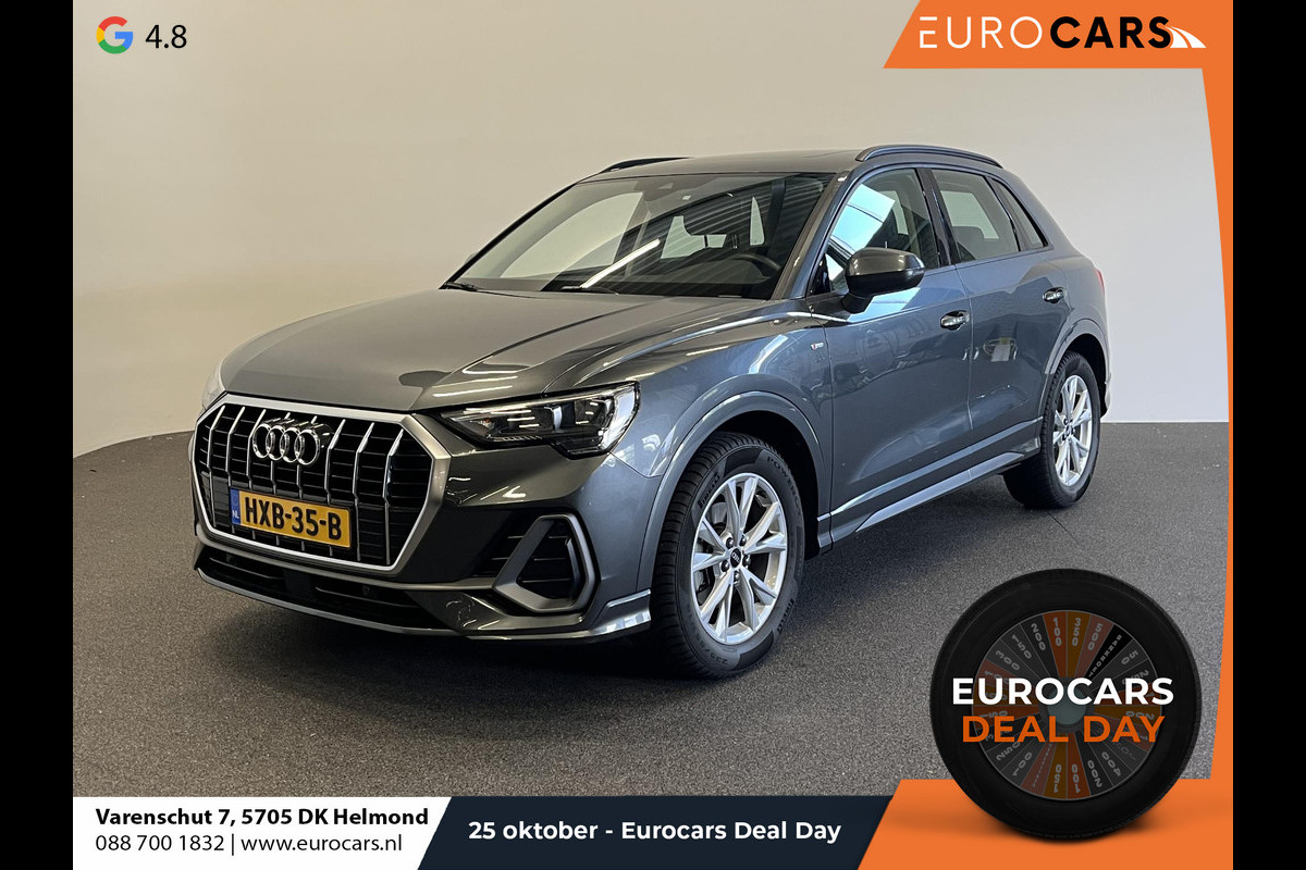 Audi Q3 35 TFSI S Line S-Tronic Aut. Panoramadak Climate control Adaptive Cruise Control Navi Full LED Trekhaak PDC VA+ Camera Carplay Audi Q3 35 TFSI S Line S-Tronic Aut. Panoramadak Climate control Adaptive Cruise Control Navi Full LED Trekhaak PDC VA+ Camera Carplay