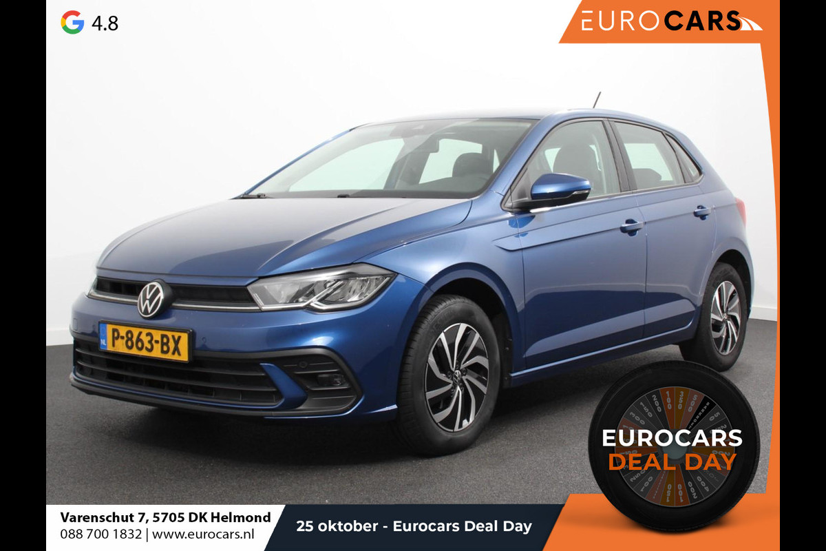 Volkswagen Polo 1.0 TSI Life Nieuw model Navigatie Digitale Cockpit Airco Parkeer sensoren V+A | LED Lichtmetalen Velgen Volkswagen Polo 1.0 TSI Life Nieuw model Navigatie Digitale Cockpit Airco Parkeer sensoren V+A | LED Lichtmetalen Velgen