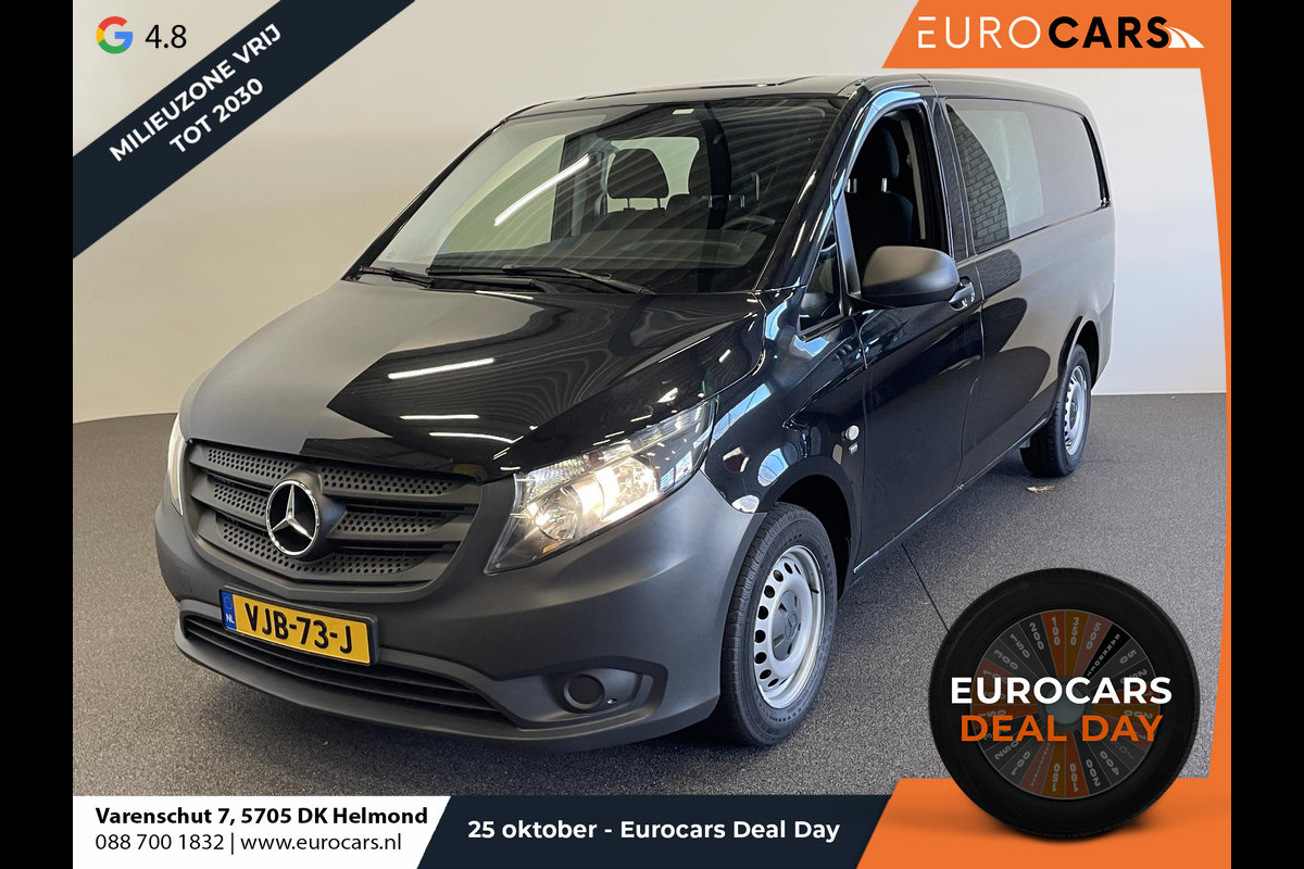 Mercedes-Benz Vito Lang Dubbele Cabine Comfort Navigatie Airco Trekhaak Mercedes-Benz Vito Lang Dubbele Cabine Comfort Navigatie Airco Trekhaak