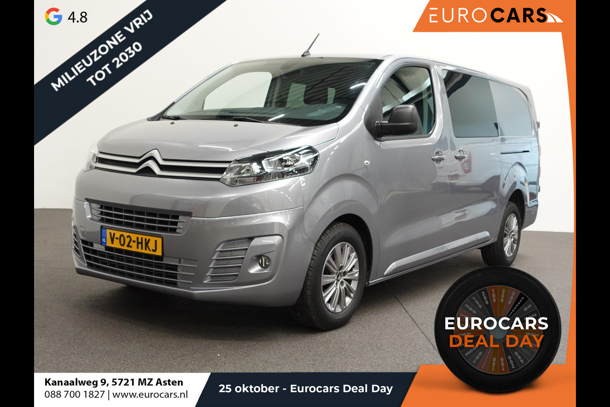 Citroën Jumpy 145PK Automaat L3 Dubbele cabine 2x Schuifdeur 5-zits Airco Cruise control Citroën Jumpy 145PK Automaat L3 Dubbele cabine 2x Schuifdeur 5-zits Airco Cruise control
