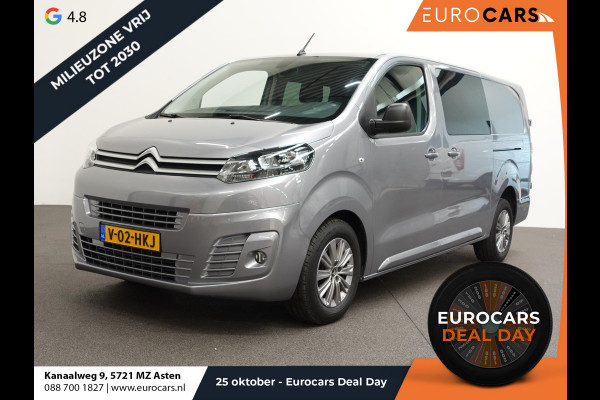 Citroën Jumpy 145PK Automaat L3 Dubbele cabine 2x Schuifdeur 5-zits Airco Cruise control