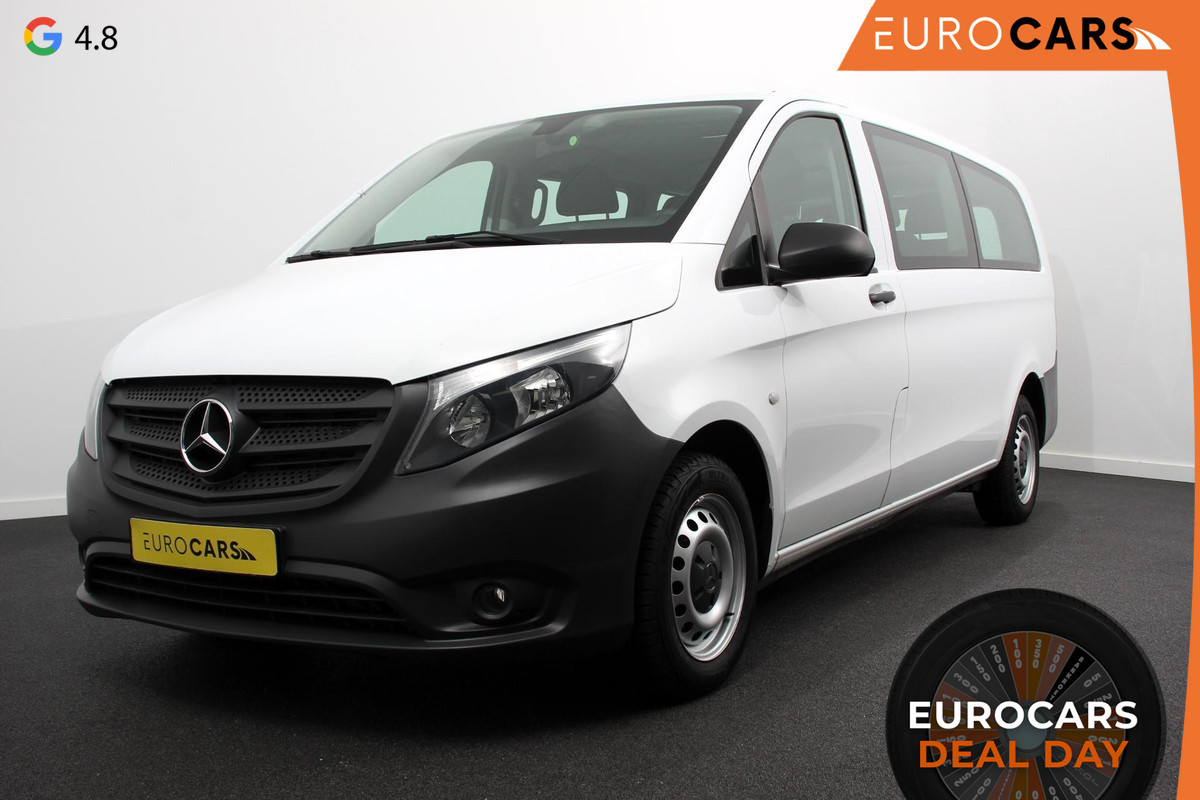 Mercedes-Benz Vito Tourer 114 CDI Automaat Pro Extra Lang incl. BTW en BPM 8 persoons Navigatie Airco Cruise Control Mercedes-Benz Vito Tourer 114 CDI Automaat Pro Extra Lang incl. BTW en BPM 8 persoons Navigatie Airco Cruise Control