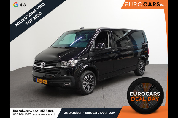 Volkswagen Transporter 2.0 TDI L2H1 Dubbele Cabine Highline Automaat Airco Bluetooth Trekhaak Apple Carplay/Android Auto Camera