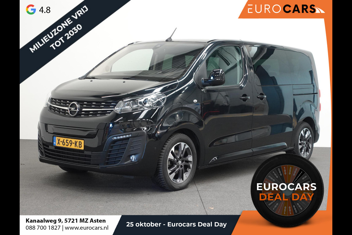 Opel Vivaro-e Combi L2H1 75 kWh e-Zafira 8 persoons Navigatie Airco Dab Camera 360 Cruise control Dab Lichtmetalen velgen Stoelverwarming Opel Vivaro-e Combi L2H1 75 kWh e-Zafira 8 persoons Navigatie Airco Dab Camera 360 Cruise control Dab Lichtmetalen velgen Stoelverwarming