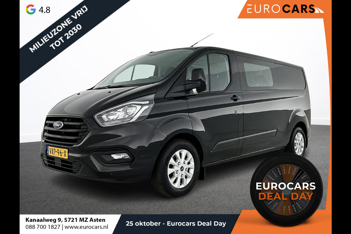 Ford Transit Custom 300 2.0 TDCI L2H1 Trend Automaat Dubbele Cabine Airco Navi Cruise Camera Trekhaak