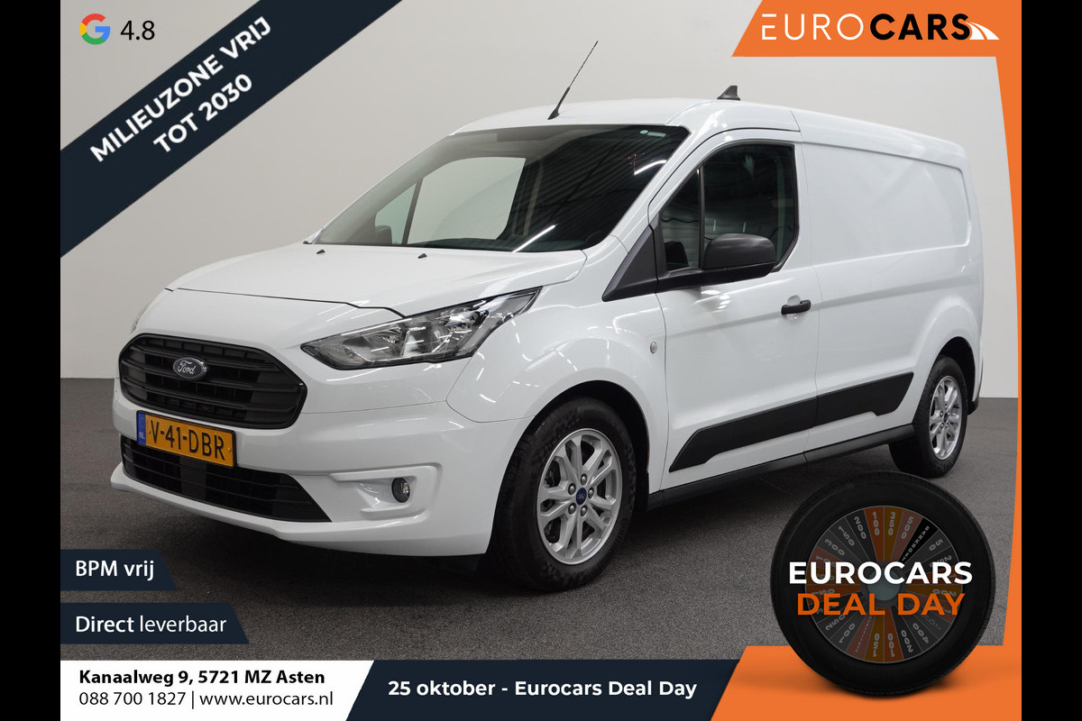 Ford Transit Connect 1.5 EcoBlue L2 Trend Automaat Navi Airco Parkeersensoren Cruise Control 3Zits Camera Trekhaak