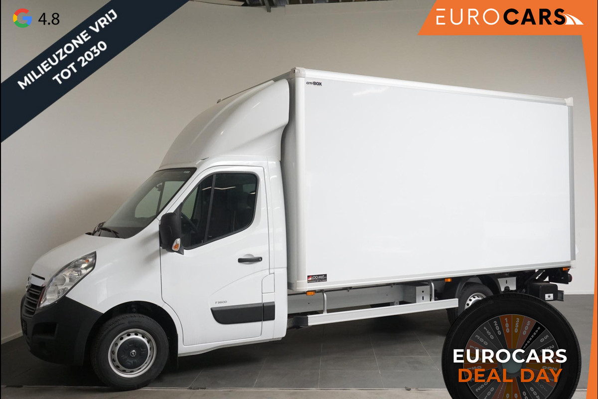 Opel Movano 2.3 Turbo L3H1 Bakwagen Bakwagen Meubelbak met Laadklep Airco Cruise Control Navigatie Zijdeur