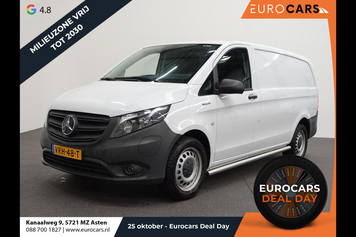 Mercedes-Benz eVito Lang 66 kWh Automaat Airco Cruise Leder Camera Navigatie Mercedes-Benz eVito Lang 66 kWh Automaat Airco Cruise Leder Camera Navigatie