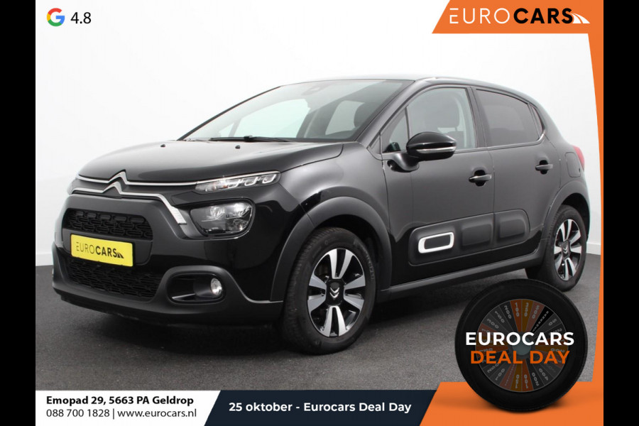 Citroën C3 1.2 PureTech Max Automaat  Airco Navigatie d.m.v.Apple carplay / Android Auto Parksensoren Lichtmetalen Velgen