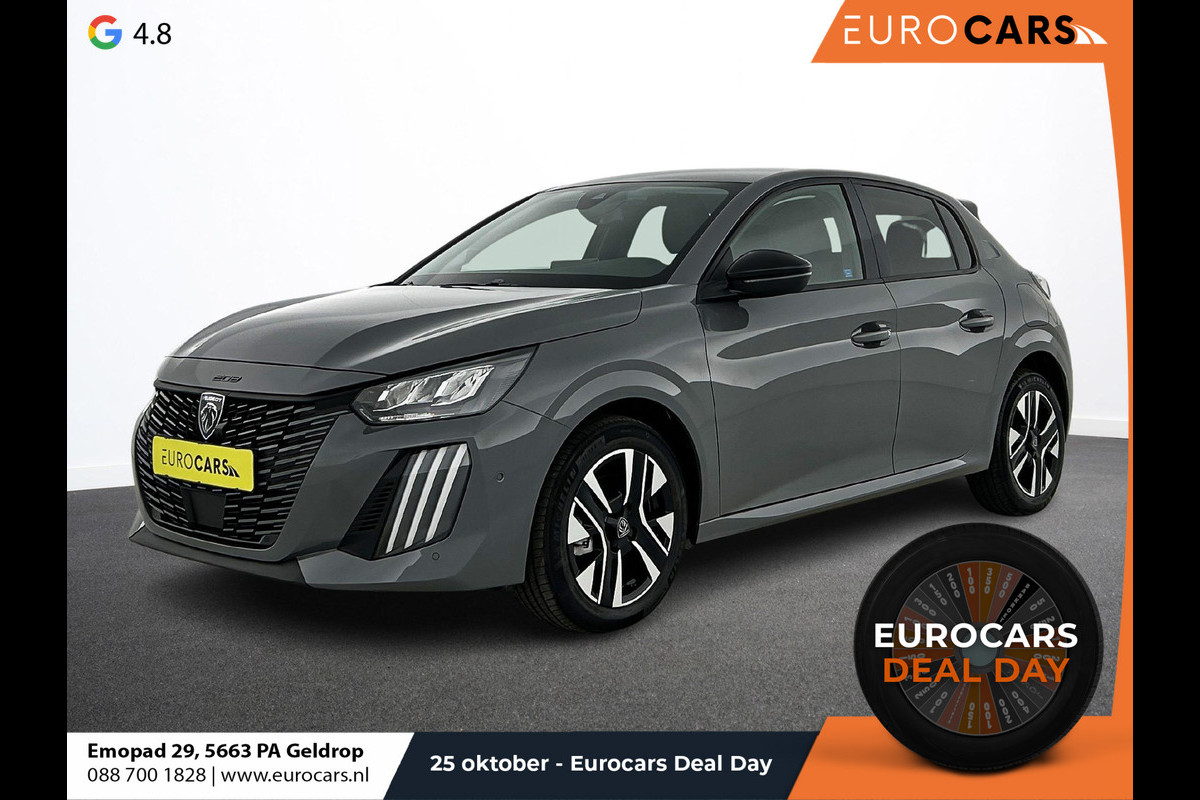 Peugeot 208 1.2 Hybrid 100PK Automaat Allure | Navigatie | Apple Carplay/Android Auto | Airco | Camera | Parkeer sensoren | Cruise Control | Led | Lichtmetalen Velgen
