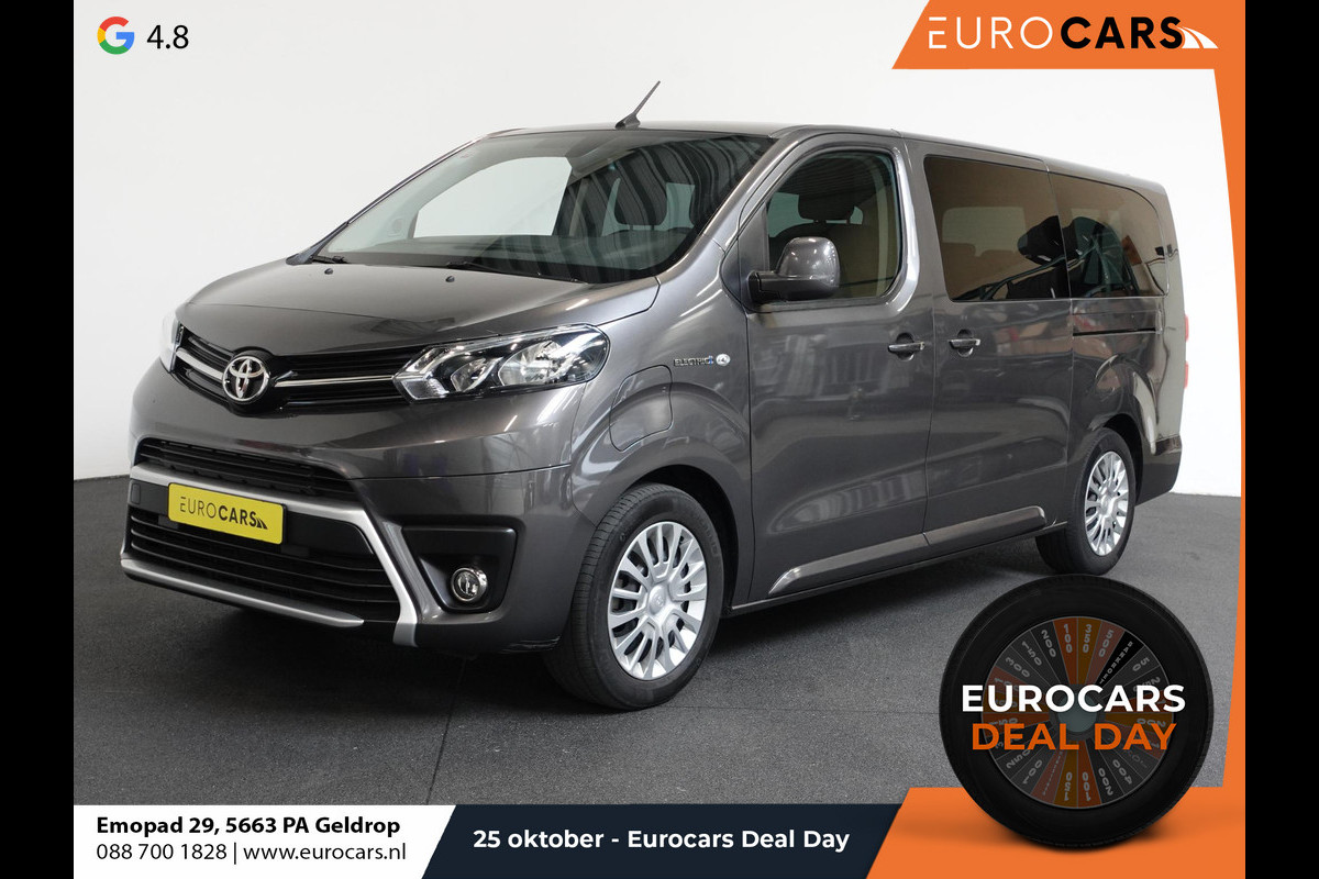 Toyota PROACE Electric Shuttle Long Extra Range Cool 75 kWh Navigatie Climate control Camera Parkeersensoren Toyota PROACE Electric Shuttle Long Extra Range Cool 75 kWh Navigatie Climate control Camera Parkeersensoren