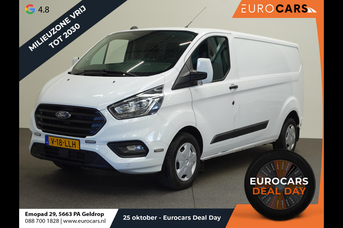 Ford Transit Custom 131pk Automaat L2H1 Trend Trekhaak Cruise control Achterklep Airco Euro6
