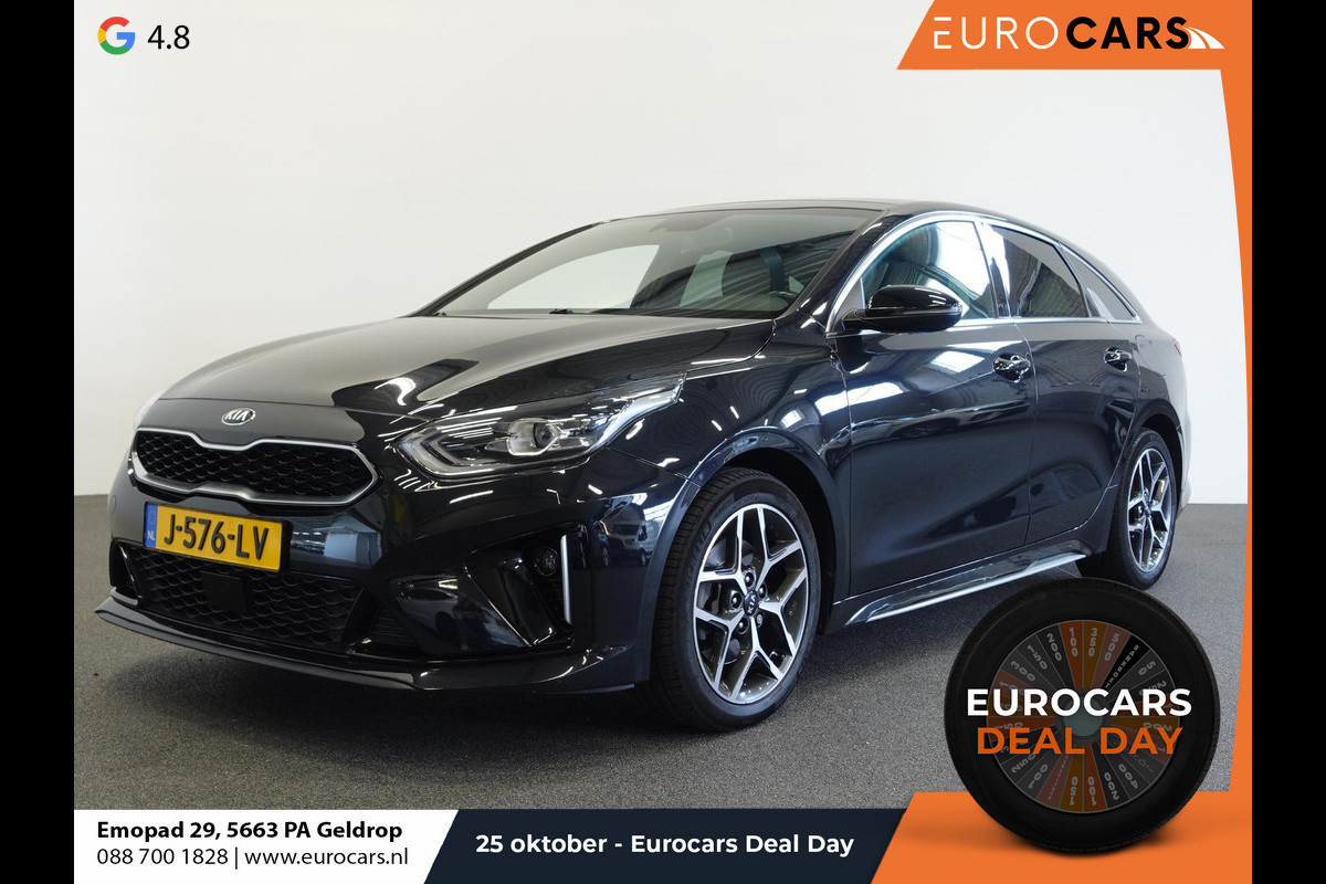 Kia ProCeed 1.4 T-GDI 140pk Automaat GT-Line Panoramadak LED Airco Navi Carplay PDC VA Camera Sportleder 17" LM Velgen Virtual Cockpit