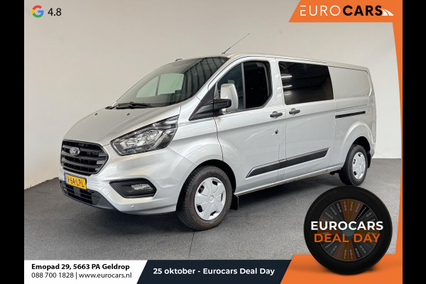 Ford Transit Custom 131pk Automaat L2H1 Trend Dubbele Cabine 2x Schuifdeur Navigatie Apple Carplay/Android Auto Cruise control Airco Euro6