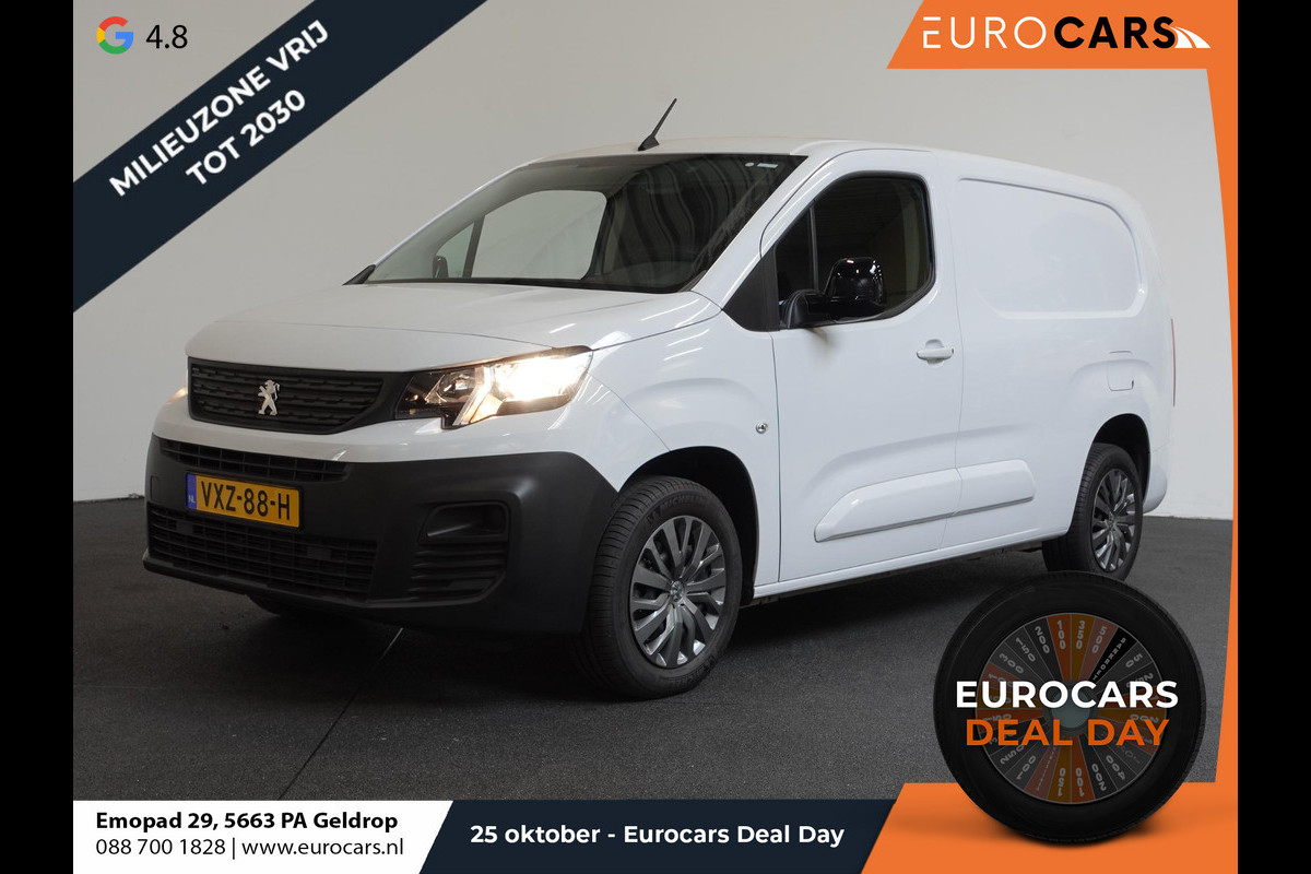 Peugeot Partner 1.5 BlueHDi 100pk L2 Trekhaak Navigatie Airco Apple Carplay Cruise Control 3-Zits Euro6 Peugeot Partner 1.5 BlueHDi 100pk L2 Trekhaak Navigatie Airco Apple Carplay Cruise Control 3-Zits Euro6