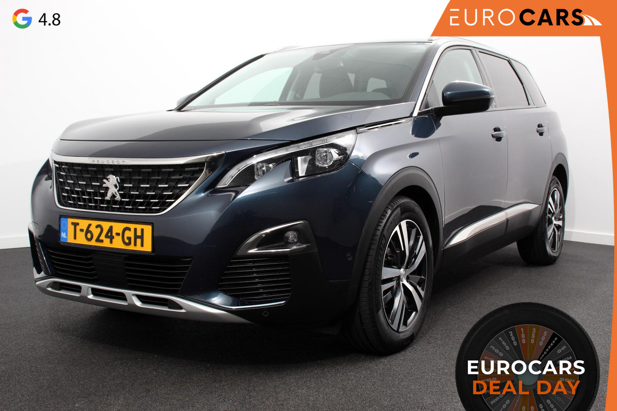 Peugeot 5008 1.2 PureTech 130pk Automaat Allure Navigatie Climate Control 7 Zits Virtual Cockpit Apple Carplay/Android Auto Keyless Entry Stoelverwarming Camera Cruise Control Elektrische Achterklep