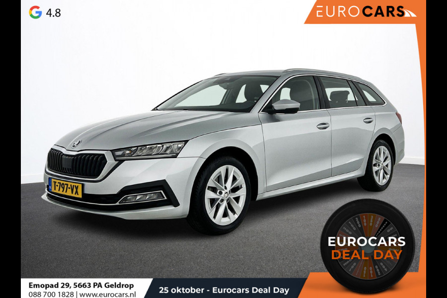 Škoda Octavia Combi 1.5 e-TSI DSG Style | DEMO! |Navigatie Climatic Control  Parkeer Sensoren + Camera DAB Cruise control Lichtmetalen Velgen Keyless