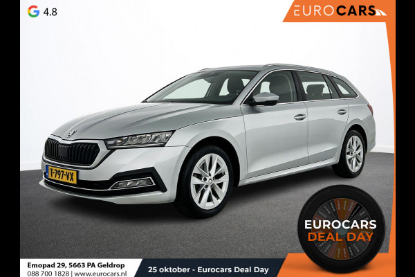 Škoda Octavia Combi 1.5 e-TSI DSG Style | DEMO! |Navigatie Climatic Control  Parkeer Sensoren + Camera DAB Cruise control Lichtmetalen Velgen Keyless