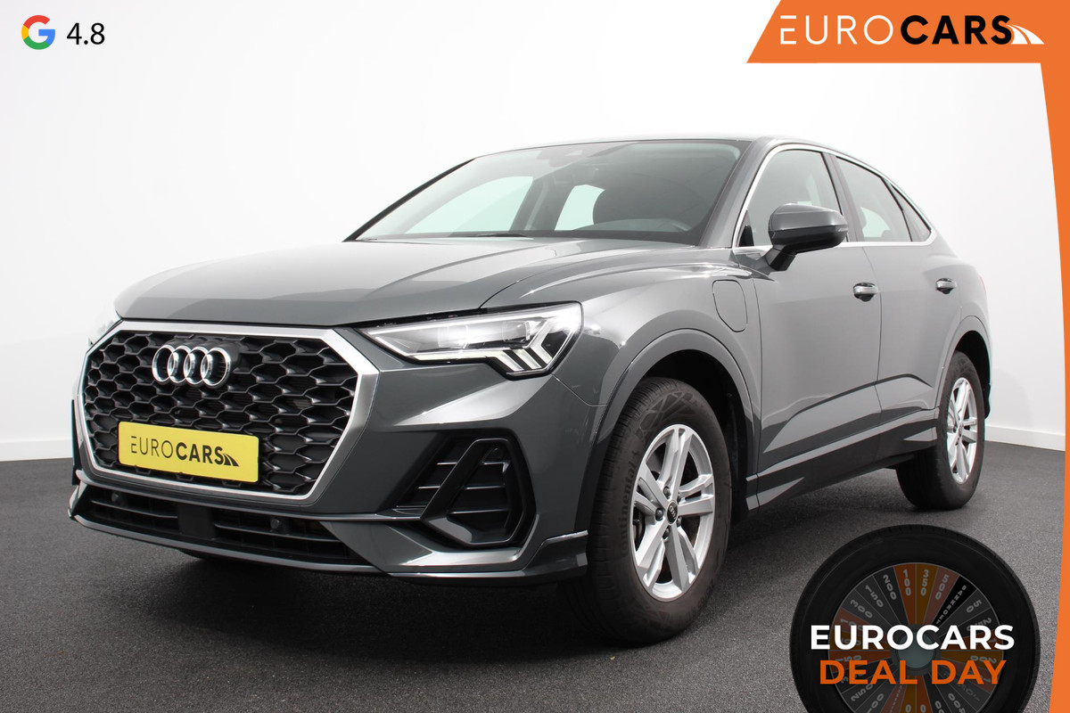 Audi Q3 Sportback 45 TFSI Attitude Plus PHEV 245 PK DEMO! climacontrol | Adaptive Cruise control | PDC V + A | Navigatie | Elektrische Kofferbak | LMV Velgen Audi Q3 Sportback 45 TFSI Attitude Plus PHEV 245 PK DEMO! climacontrol | Adaptive Cruise control | PDC V + A | Navigatie | Elektrische Kofferbak | LMV Velgen
