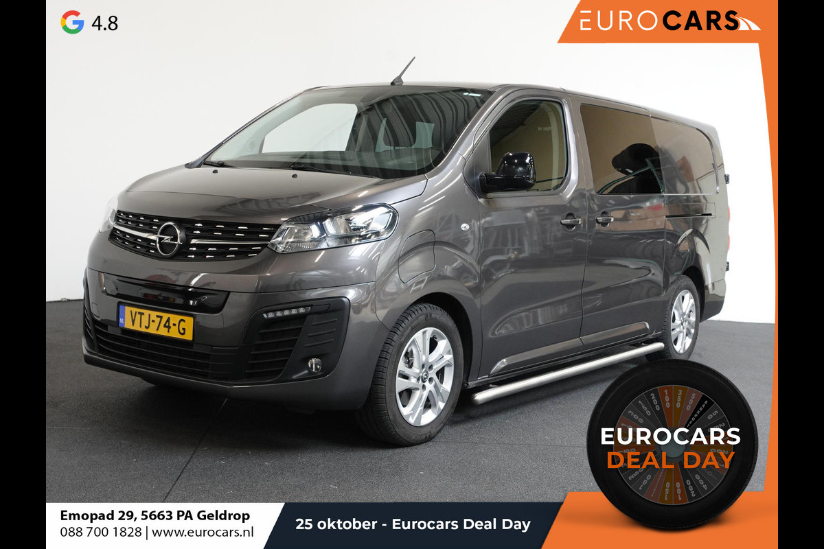 Opel Vivaro-e L3H1 Dubbele Cabine Edition 75 kWh Automaat Airco Navigatie Cruise Control Opel Vivaro-e L3H1 Dubbele Cabine Edition 75 kWh Automaat Airco Navigatie Cruise Control