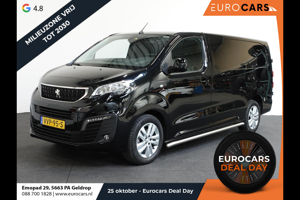 Peugeot Expert 2.0 BlueHDI 180pk Automaat Long L3 Premium 3-zits Cruise Control Airco App-Connect LM Velgen Trekgewicht 2500kg Peugeot Expert 2.0 BlueHDI 180pk Automaat Long L3 Premium 3-zits Cruise Control Airco App-Connect LM Velgen Trekgewicht 2500kg