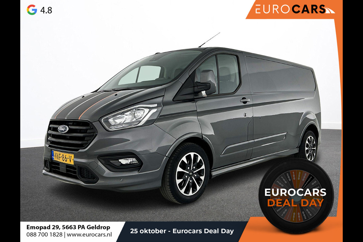 Ford Transit Custom 320 2.0 TDCI L2H1 Sport Airco ACC Bluetooth Navi Trekhaak Stoelverwarming Ford Transit Custom 320 2.0 TDCI L2H1 Sport Airco ACC Bluetooth Navi Trekhaak Stoelverwarming
