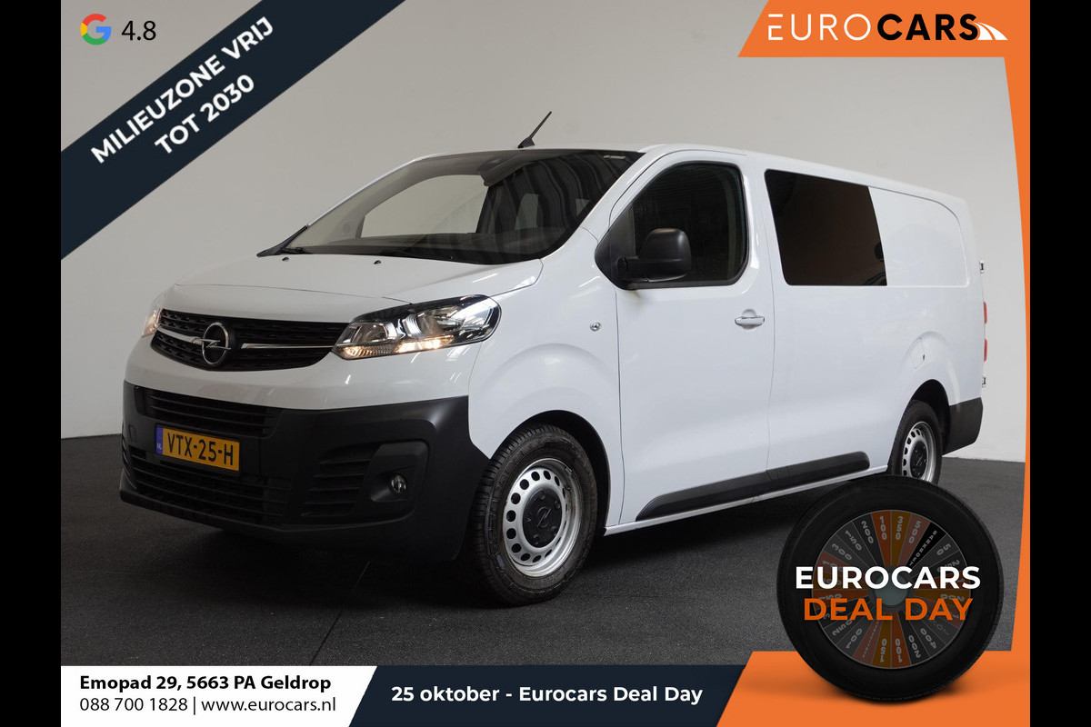 Opel Vivaro 2.0 CDTI L3H1 Dubbele Cabine Edition Navigatie Trekhaak Cruise control Airco Opel Vivaro 2.0 CDTI L3H1 Dubbele Cabine Edition Navigatie Trekhaak Cruise control Airco