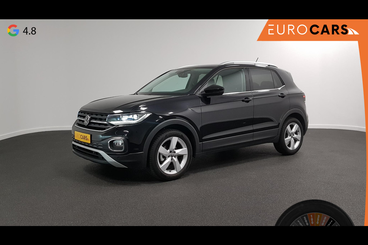 Volkswagen T-Cross 1.0 TSI 110pk DSG Style Navigatie Climate Control Dab Stoelverwarming Led Parkeer sensoren Extra Getint Glas