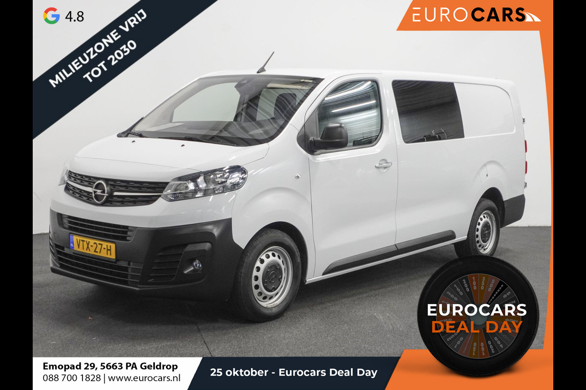 Opel Vivaro 2.0 CDTI L3H1 145pk Dubbele Cabine Edition Navigatie Trekhaak Cruise control Airco Opel Vivaro 2.0 CDTI L3H1 145pk Dubbele Cabine Edition Navigatie Trekhaak Cruise control Airco