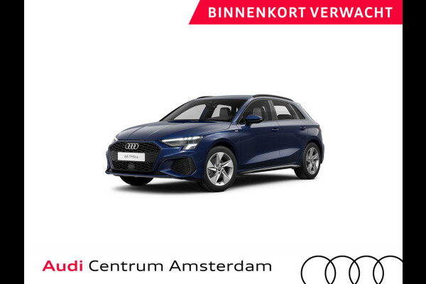 Audi A3 Sportback 40 TFSI e S-line 204pk | Leder fijnnappa S-logo ruitpatroon | Navigatie | Adaptive cruise contole | Stoelverwarming