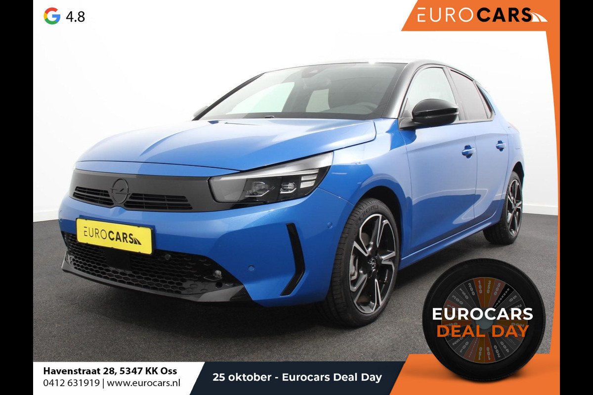 Opel Corsa 1.2 Turbo Hybrid 136pk Automaat GS | Navigatie | Apple Carplay/Android Auto | Digitale Cockpit | Camera | Parkeer sensoren | Airco | Lichtmetalen Velgen | Cruise Control Opel Corsa 1.2 Turbo Hybrid 136pk Automaat GS | Navigatie | Apple Carplay/Android Auto | Digitale Cockpit | Camera | Parkeer sensoren | Airco | Lichtmetalen Velgen | Cruise Control