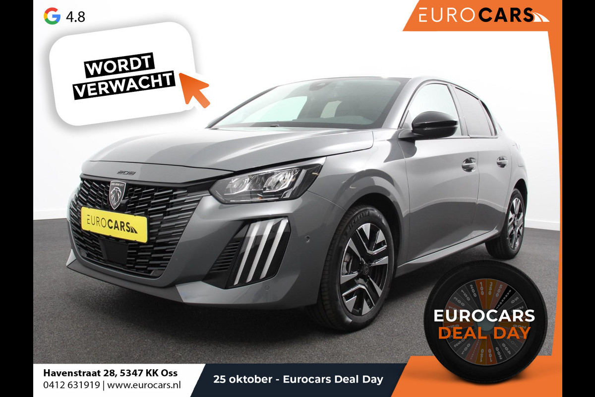 Peugeot 208 1.2 Hybrid 100PK Automaat Allure | Navigatie | Apple Carplay/Android Auto | Airco | Camera | Parkeer sensoren | Cruise Control | Led | Lichtmetalen Velgen