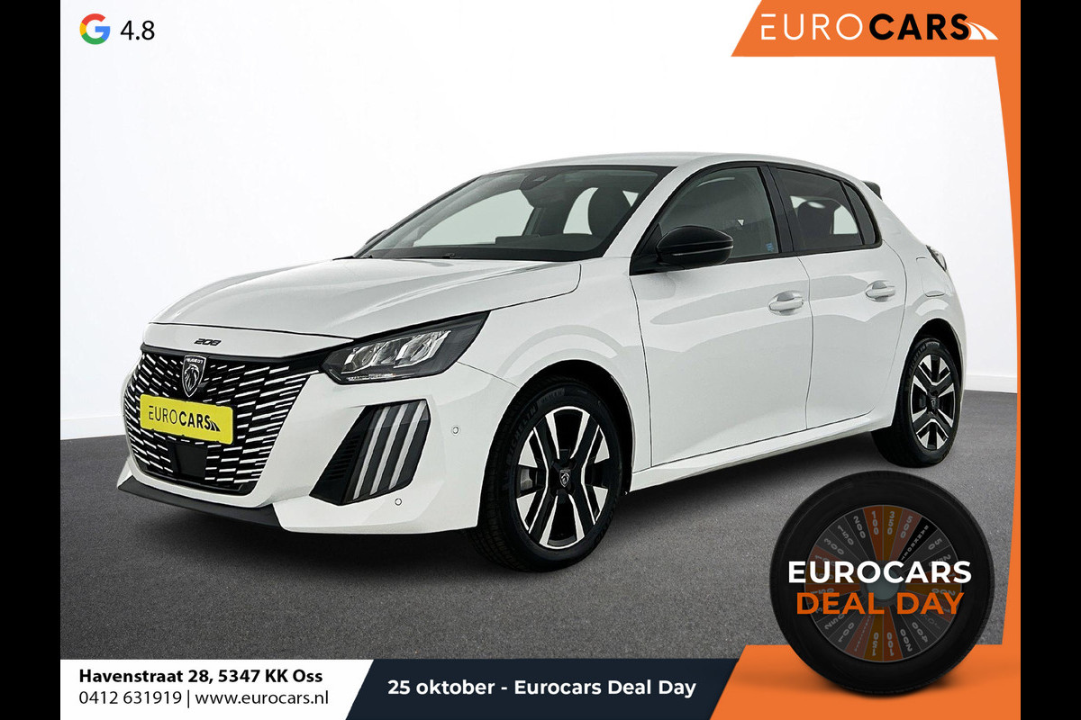 Peugeot 208 1.2 Hybrid 100PK Automaat Allure | Navigatie | Apple Carplay/Android Auto | Airco | Camera | Parkeer sensoren | Cruise Control | Led | Lichtmetalen Velgen Peugeot 208 1.2 Hybrid 100PK Automaat Allure | Navigatie | Apple Carplay/Android Auto | Airco | Camera | Parkeer sensoren | Cruise Control | Led | Lichtmetalen Velgen