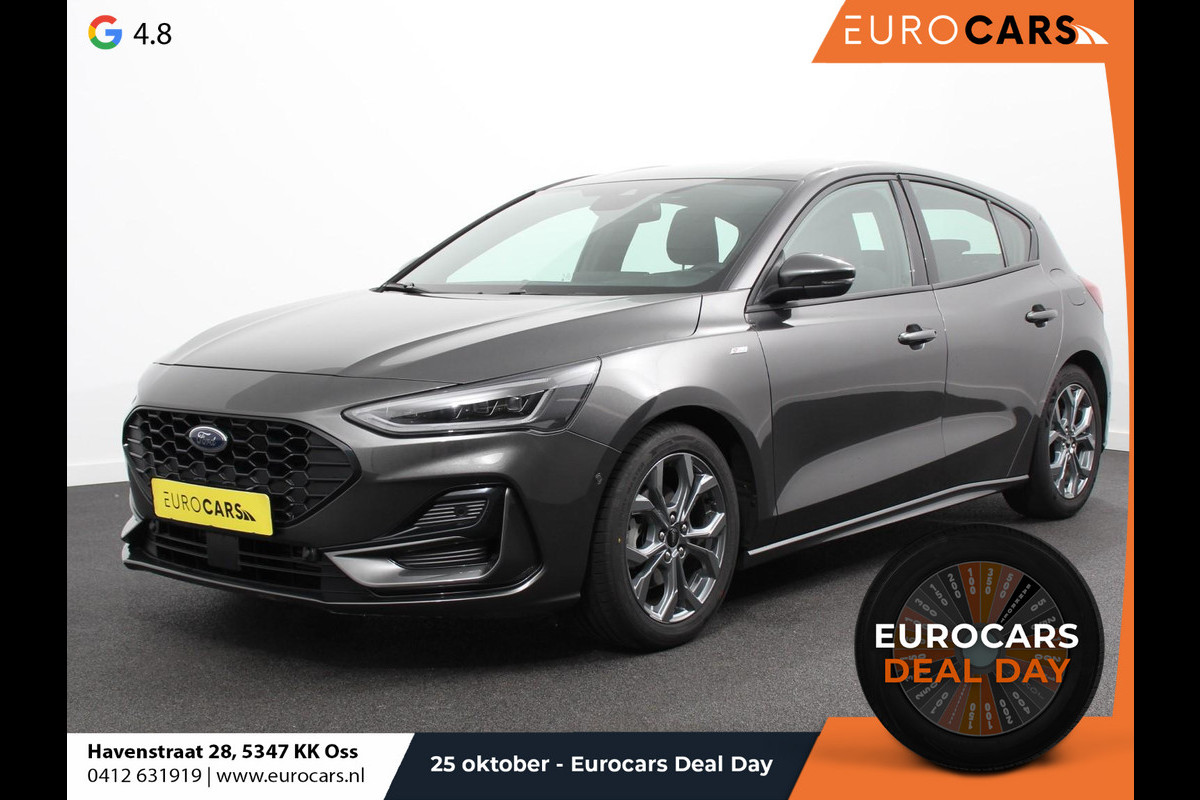 Ford Focus 1.0 Focus 125 PK HB ST-Line Automaat Navigatie Climate control cruise control Carplay LM velgen Parkeersensoren Led Matrix koplampen Ford Focus 1.0 Focus 125 PK HB ST-Line Automaat Navigatie Climate control cruise control Carplay LM velgen Parkeersensoren Led Matrix koplampen